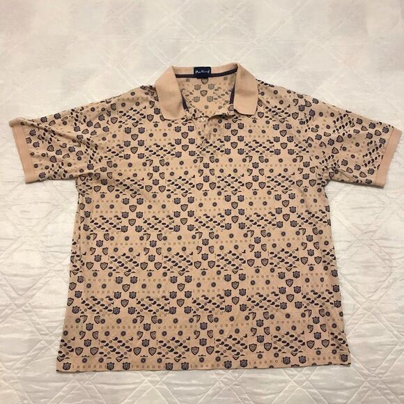 Par‎ Four tan Polo shirt XL - Picture 1 of 2